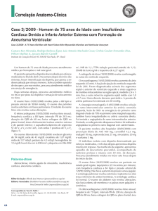 Correlação Anatomo-Clínica - Arquivos Brasileiros de Cardiologia