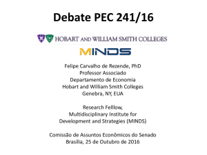 Debate PEC 241/16