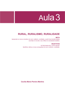 rural, ruralismo, ruralidade