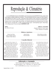 Vol. 17. Núm. 1. - Sociedade Brasileira de Reprodução Humana