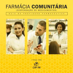 3 - atribuições do farmacêutico na farmácia - CRF-PR