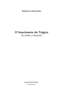 nascimento do tragico