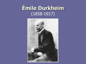 Émile Durkheim (1858