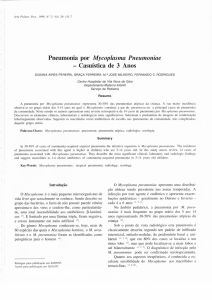 Pneumonia por Mycoplasma Pneumoniae