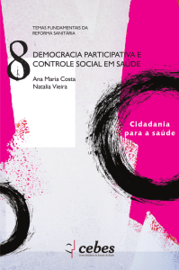 democracia participativa e controle social em saúde