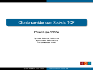 Cliente-servidor com Sockets TCP - NECC