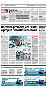 Oncovida promove, em Caxias, o projeto Onco Kids