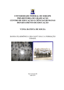 universidade federal de sergipe pró-reitoria de - SIGAA