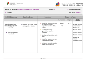 Formação de Turmas - Agrupamento de Escolas Pedro Eanes Lobato