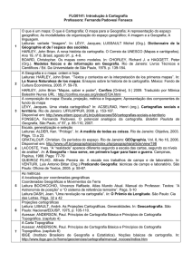 Programa da Disciplina - Departamento de Geografia