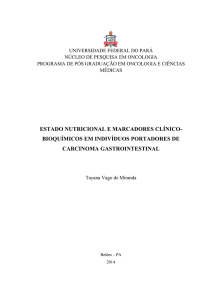 estado nutricional e marcadores clínico