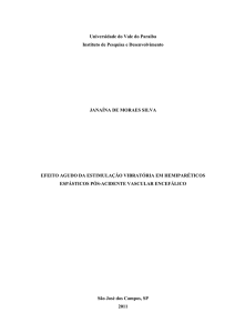 Universidade do Vale do Paraíba Instituto de Pesquisa e