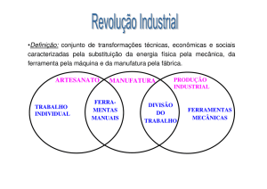 conjunto de transformações técnicas, econômicas e sociais