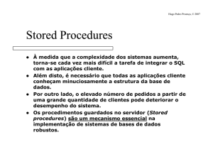 Stored Procedures