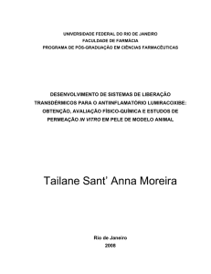 obtenção, avaliação físico-química e