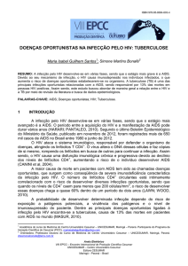 doenças oportunistas na infecção pelo hiv: tuberculose