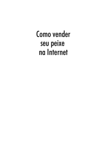 Como vender seu peixe na Internet