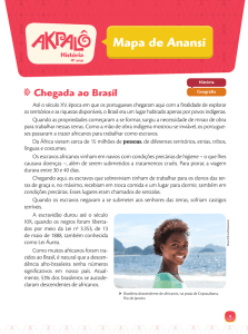Mapa de Anansi - Editora do Brasil