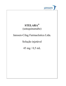 STELARA (ustequinumabe) Janssen