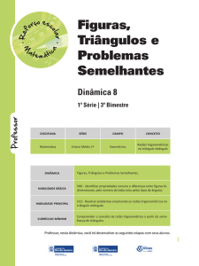 Figuras, Triângulos e Problemas Semelhantes