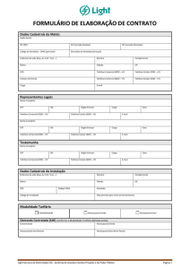formulário de elaboração de contrato