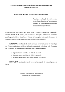 Res Nº 45-2008 Autoriza a modificação da matriz curr. do