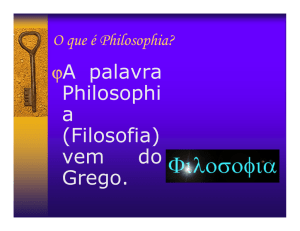 (Microsoft PowerPoint - O que \351 Philosophia