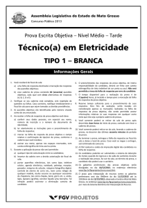 Técnico(a) em Eletricidade