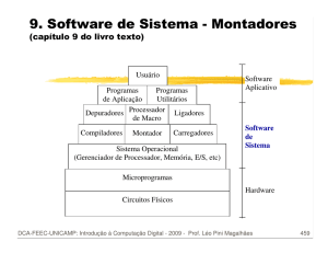 9. Software de Sistema - Montadores - DCA