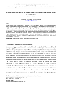 a Missão de Geografia de Orlando Ribeiro na