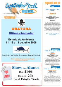 de 13 a 19/06 - Cursinho da Poli