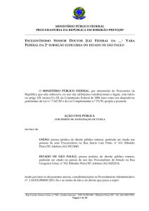 ministério público federal procuradoria da república - PR/SP