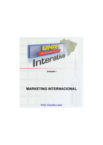 marketing internacional