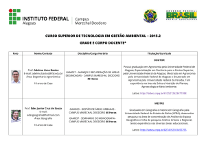 Corpo Docente - 2015-2