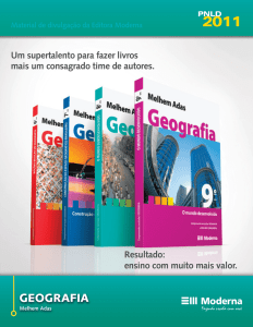 geografia - Editora Moderna