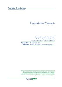 Hipopituitarismo: Tratamento