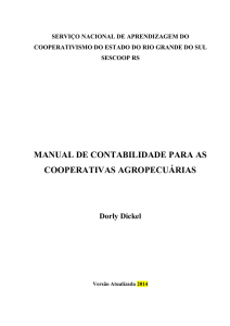 manual de contabilidade para as cooperativas agropecuárias - ocb-go