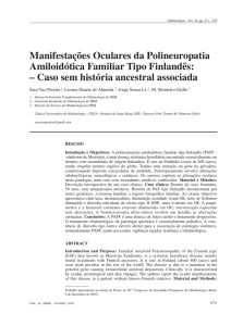 Caso sem história ancestral associada