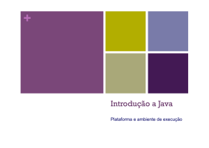 Introdução a Java