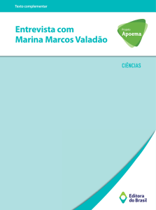 Entrevista com Marina Marcos Valadão