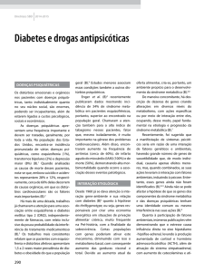 Diabetes e drogas antipsicóticas - Sociedade Brasileira de Diabetes