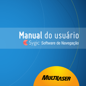 Manual Software Sygic_PORTUGUÊS