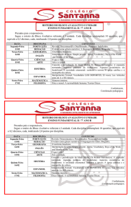 Roteiro Bloco Avaliativo 7º B