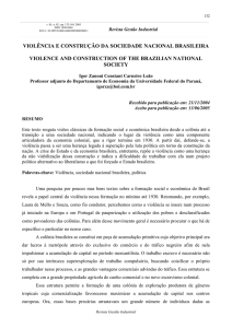 Texto sobre a violência - Portal de Periódicos Científicos da UTFPR