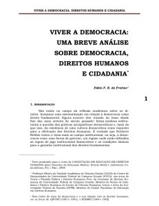 viver a democracia - CCHLA