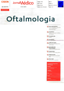 Dossier Oftalmologia - Sociedade Portuguesa de Oftalmologia