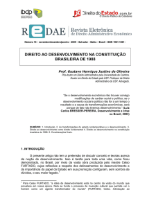 direito ao desenvolvimento na constituição brasileira de 1988