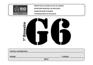 6º ano - BIO NA REDE