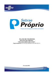 plano de negócios - Sistema de Acompanhmento de Processos