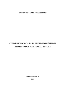 CONVERSOR CA-CA PARA ELETRODOMÉSTICOS